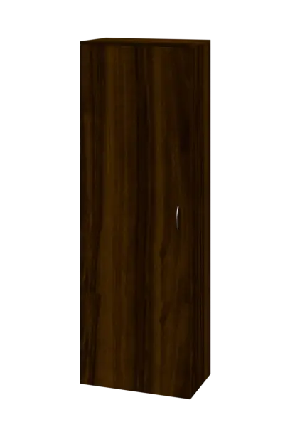 CSR 5 - 41 šatní skříň, 1-dveřová, ramínko, levá, 1800x400x600, ořech královský